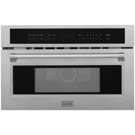 ZLINE 30 Inch Wide 1.6 Cu. Ft. 1000 Watt Fingerprint Resistant Built In Microwave with Convection Mode and Reversible Turntable Fingerprint Resistant Stainless Steel