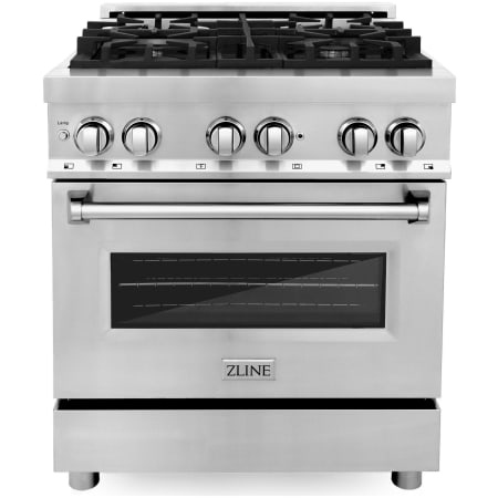 ZLINE Legacy 30 Inch Wide 4 Cu. Ft. Free Standing Dual Fuel Range with Italian-Made Sealed Burners Stainless Steel