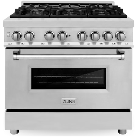 ZLINE Legacy 36 Inch Wide 4.6 Cu. Ft. Free Standing Dual Fuel Range with Italian-Made Sealed Burners Stainless Steel