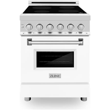 Stainless Steel / White Matte