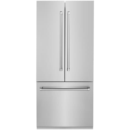 ZLINE 36 Inch Wide 19.6 Cu. Ft. Energy Star Certified French Door Refrigerator with Internal Water and Ice Maker Stainless Steel