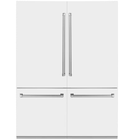 White Matte / Stainless Steel