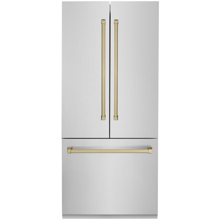Stainless Steel / Champagne Bronze