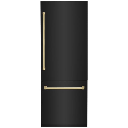 Black Stainless Steel / Polished Gold