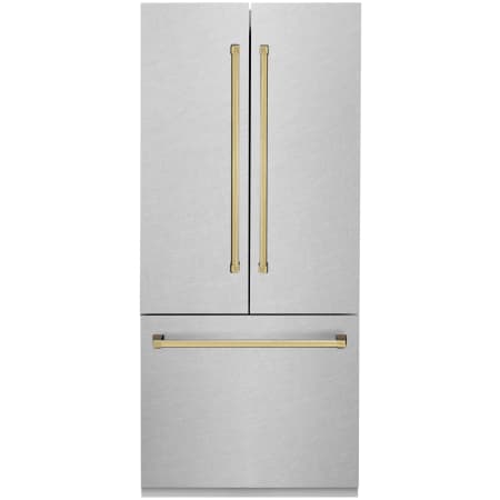 Fingerprint Resistant Stainless Steel / Polished Gold