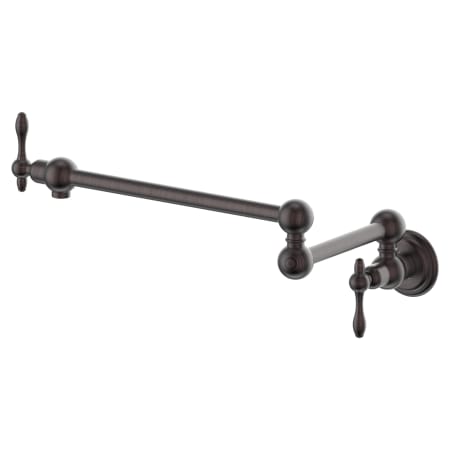 ZLINE Rembrandt Wall Mounted Single Hole Single Handle Pot Filler Oil Rubbed Bronze