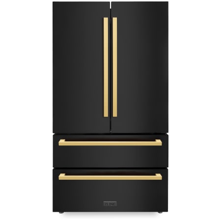 Black Stainless Steel / Polished Gold