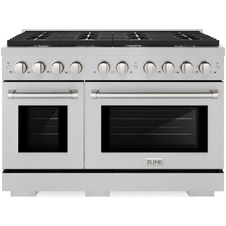 ZLINE Paramount 48 Inch Wide 6.7 Cu. Ft. Free Standing Fingerprint Resistant Gas Range with Italian-Made Sealed Burners Stainless Steel