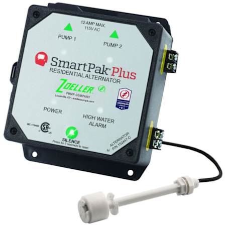 Zoeller Smart Pak Plus Residential Sump Pump Alternator N/A