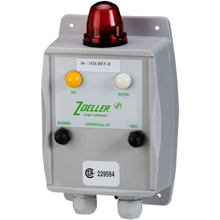 Zoeller Oil Smart Pump Alarm Gray