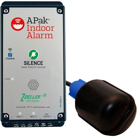 Zoeller APak Z Control Wireless Enabled Water Alarm with Tethered Switch N/A