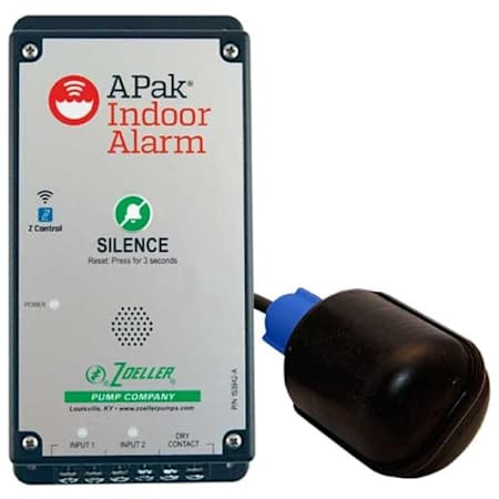 Zoeller APak Z Control Wireless Enabled Water Alarm with Tethered Switch N/A