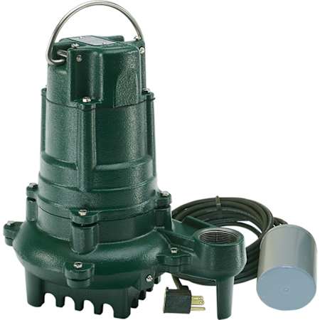 Zoeller BN137 - 1/2 HP Cast Iron Effluent Pump with 15' Variable Level Float Switch N/A