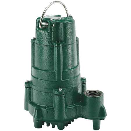 Zoeller N140 - 1 HP Cast Iron Effluent Pump (Non-Automatic) N/A