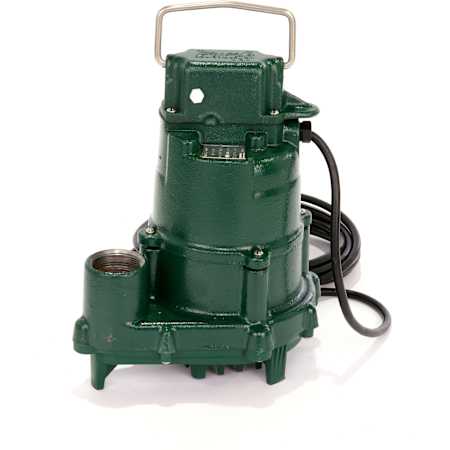 Zoeller Model N151 Nonautomatic Effluent Pump 0.33 HP, 115V, 1PH N/A
