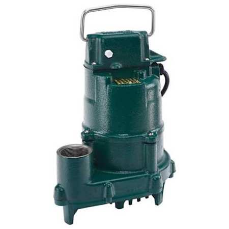 Zoeller 1/2 HP Cast Iron High Head Effluent Pump (Non-Automatic) N/A