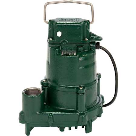 Zoeller Model N153 1/2 HP Nonautomatic Effluent Pump, 115V N/A