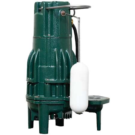 Zoeller Model 161 Automatic Effluent Pump 0.50 HP, 115V Green
