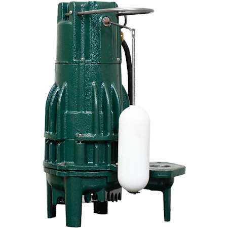 Zoeller Model D188 1-1/2 HP Nonautomatic Effluent Pump, 230V, 1PH N/A