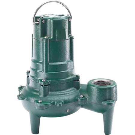 Zoeller Waste-Mate N267 1/2 HP 115V 128GPM Cast Iron Manual Submersible Sewage Pump with 2" Discharge N/A