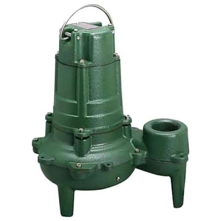 Zoeller N267 - 1/2 HP Cast Iron Sewage Pump (2") (Non-Automatic) (25' Cord) N/A