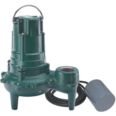 Zoeller 1/2 HP Cast Iron Sewage Pump with Float Switch N/A