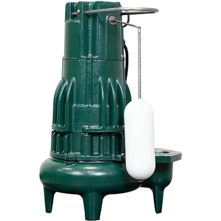 Zoeller Zoeller 1 HP Automatic Sewage Pump, 230V, 3PH Green