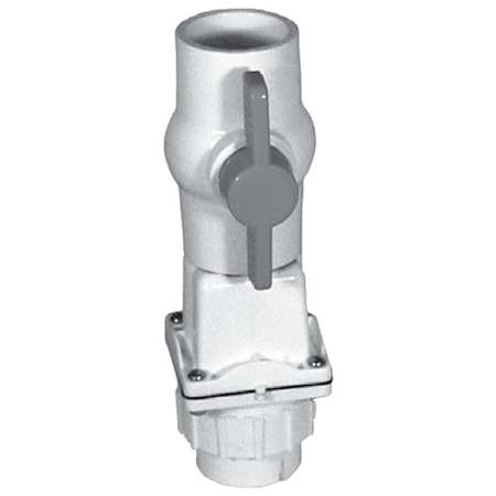 Zoeller 2" Tri-Check PVC Check Valve with Ball Valve and Threaded Unions N/A