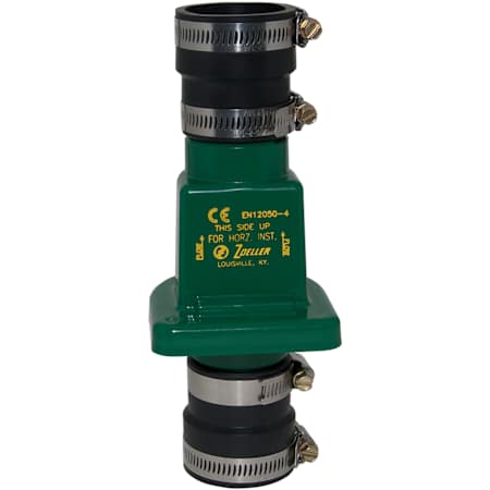 Zoeller 1-1/4" or 1-1/2" PVC Check Valve with Slip Unions N/A