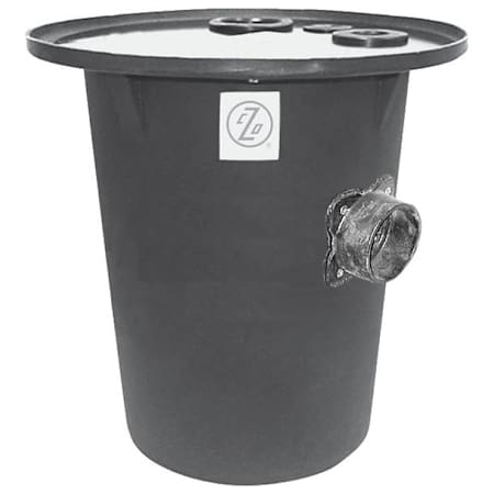 Zoeller 18" X 30" Simplex Poly Sewage Basin with Steel Cover N/A
