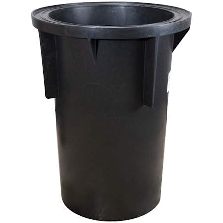 Zoeller Zoeller 18" X 30" Poly Structural Foam Basin, No Hole or Hub Black