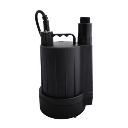 Zoeller Floor Sucker Model 44 1/4 HP 115V Submersible Utility Pump - Includes Standard Garden Hose Adapter N/A