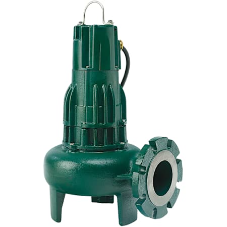 Zoeller Model 4405 Nonautomatic Sewage Pump 3.00 HP, 200-230V Green