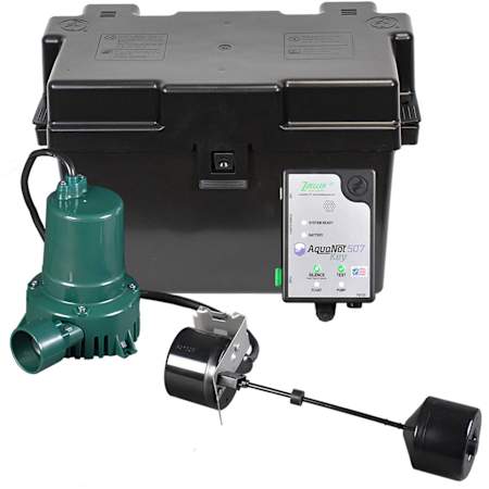Zoeller Aquanot Key 507 Key Battery Backup Sump Pump System (660 GPH @ 10') N/A