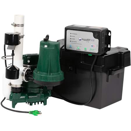 Zoeller ProPack53 - 1/3 HP Combo Primary and Aquanot Fit Backup Sump Pump System with WiFi N/A