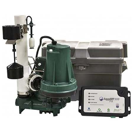 Zoeller ProPack53 - 1/3 HP Combo Primary and Aquanot Fit Backup Sump Pump System with WiFi N/A