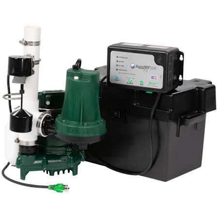 Zoeller ProPack53 - 1/3 HP Combo Primary and Aquanot Fit Backup Sump Pump System with WiFi N/A