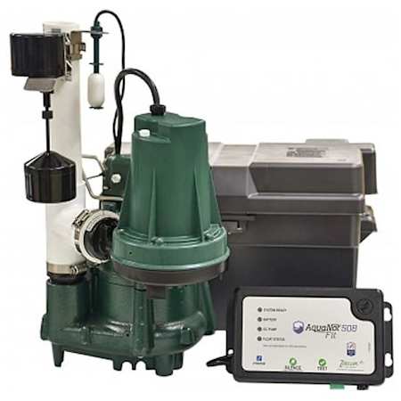 Zoeller ProPack98 - 1/2 HP Combo Primary and Aquanot Fit Backup Sump Pump System with WiFi N/A