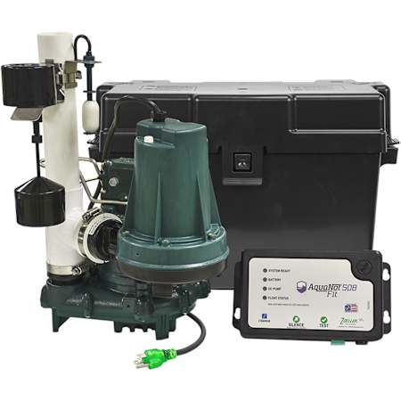 Zoeller ProPack63 - 3/10 HP Combo Primary and Aquanot Fit Backup Pump System with WiFi N/A