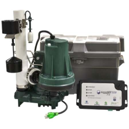 Zoeller ProPack63 - 3/10 HP Combo Primary and Aquanot Fit Backup Pump System with WiFi N/A