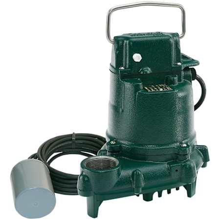 Zoeller Mighty Mate Model BE53 3/10 HP Float Switch Operated Cast Iron Effluent Pump, 230V, 1PH N/A