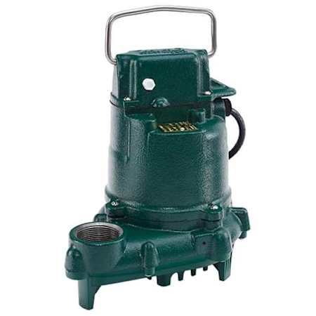 Zoeller 3/10 HP Cast Iron Submersible Sump / Effluent Pump (Non-Automatic) (25' Cord) (230V) N/A