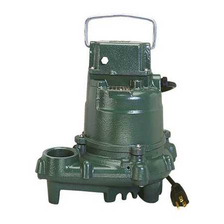 Zoeller 1/3 HP All Cast Iron Submersible Sump Pump (Non-Automatic) N/A
