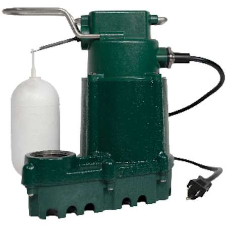 Zoeller 1/3 HP Cast Iron / Thermoplastic Sump Pump with Vertical Float N/A