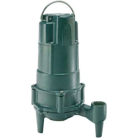 Zoeller 3/4 HP Cast Iron Residential Grinder Pump (1-1/4") (Non-Automatic) (230V) N/A