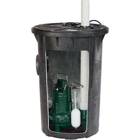 Zoeller 4/10 HP Cast Iron Preassembled Sewage Pump System (2") N/A
