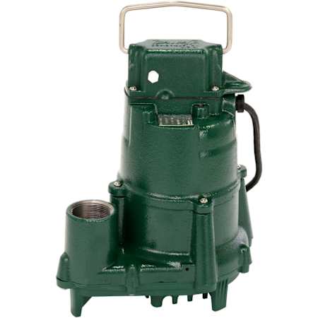 Zoeller 1/2 HP Cast Iron Submersible Sump Pump (Non-Automatic) N/A
