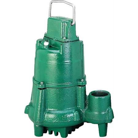 Zoeller 1/2 HP Cast Iron Submersible Sump Pump (Non-Automatic) with 25' Cord N/A