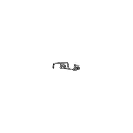 Zurn Aquaspec Sink Faucet with 14" Tubular Spout and Lever Handles Chrome