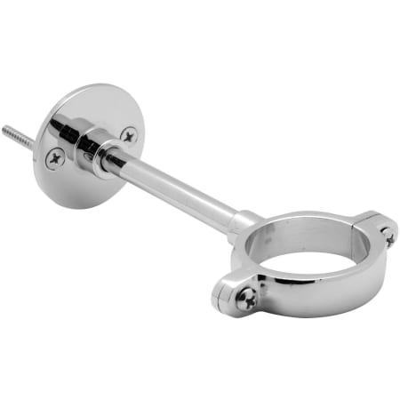 Zurn 5” Brass Split Ring Pipe Support Chrome